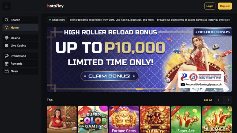Welcome to Insta Play Online Casino