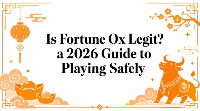 Is Fortune Ox Legit? A 2026 Guide to Playing Safely