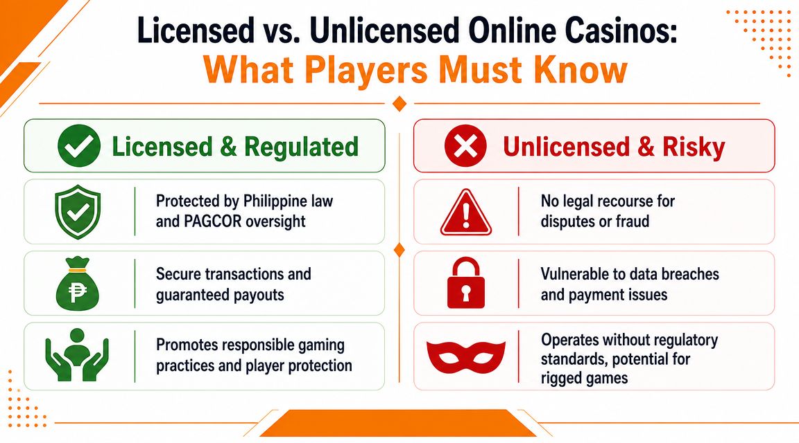Licensed vs Unlicensed Casinos What Players Must Know
