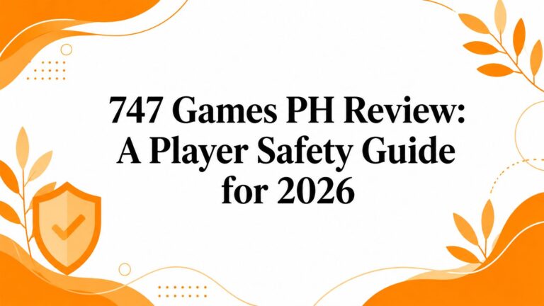 747 Games PH Review: A Player Safety Guide for 2026