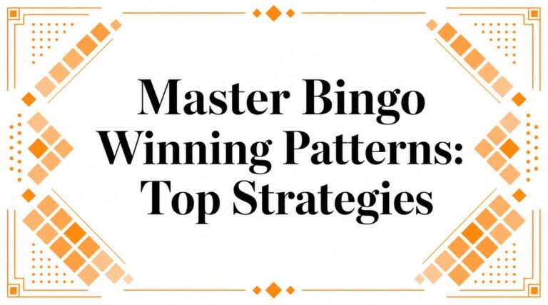 Master Bingo Winning Patterns: Top Strategies