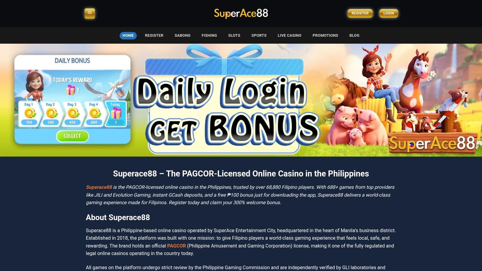 Superace88: Larger ₱100 No-Deposit Alternative
