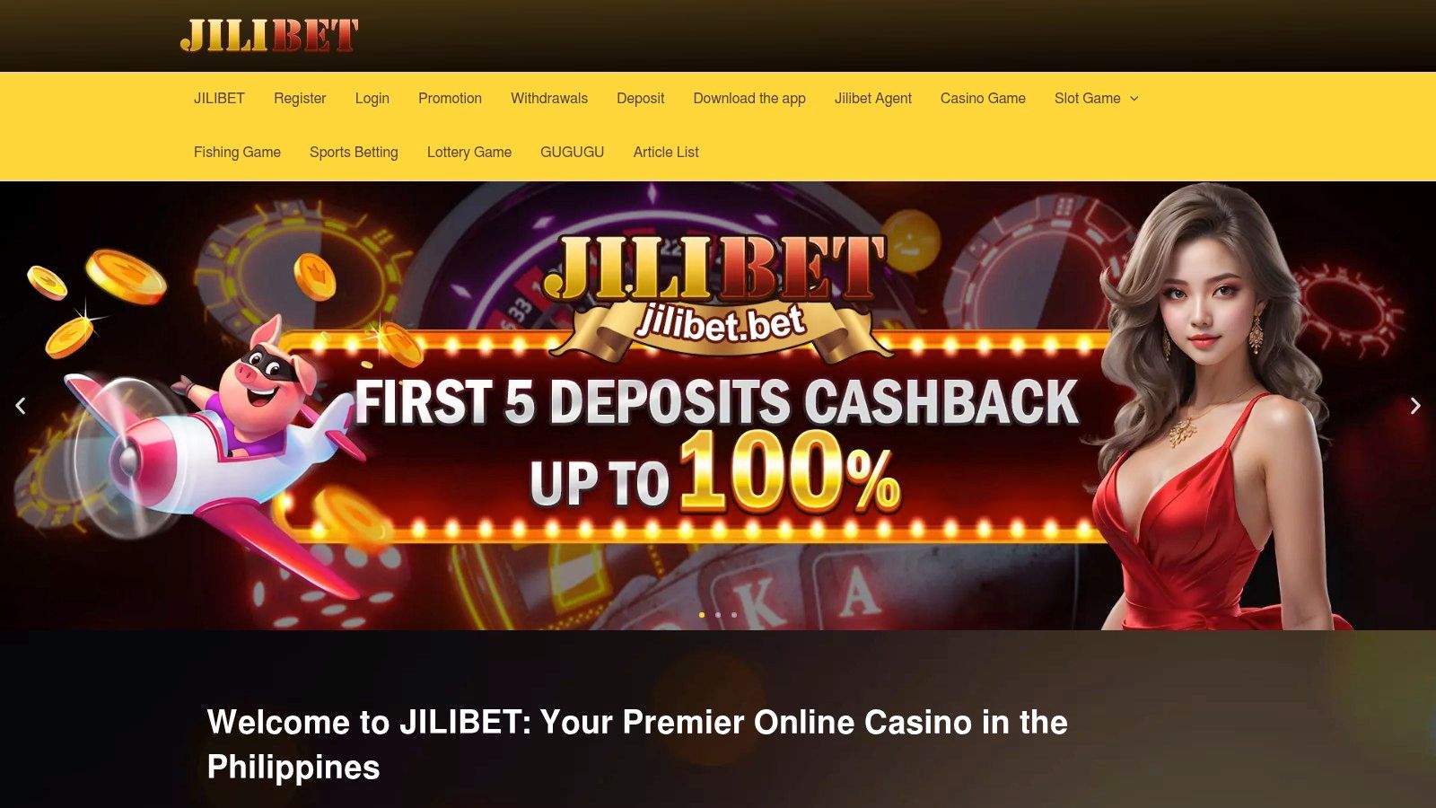JILIBET: ₱60 Credit for JILI Fans