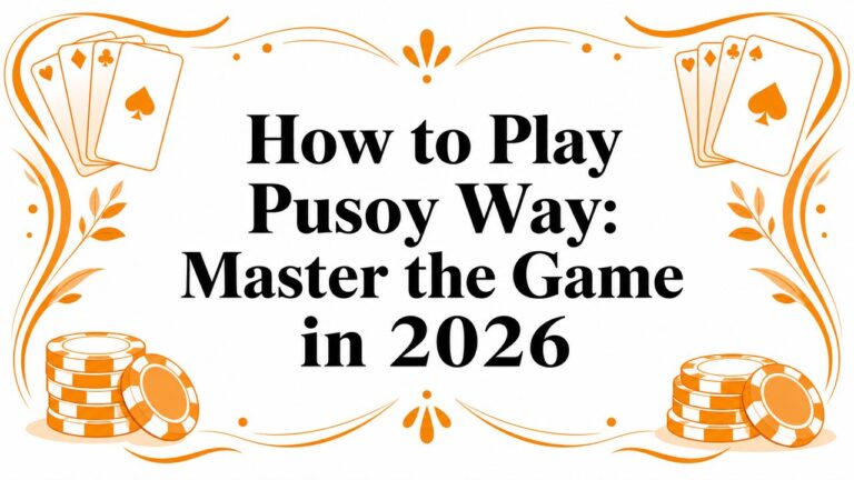 How to Play Pusoy Way: Master the Game in 2026