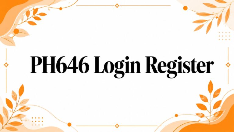 PH646 Login Register