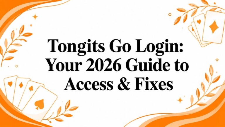 Tongits Go Login: Your 2026 Guide to Access & Fixes