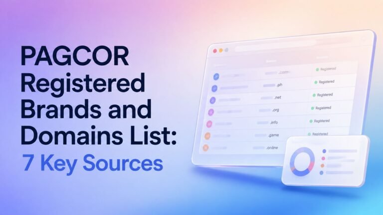 PAGCOR Registered Brands and Domains List: 7 Key Sources