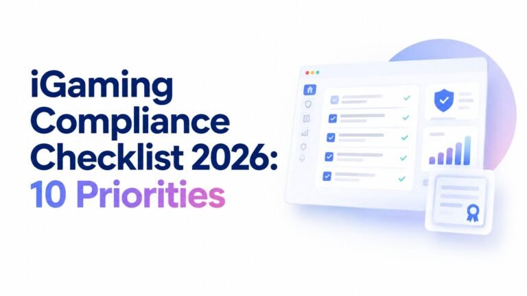 iGaming Compliance Checklist 2026: 10 Priorities