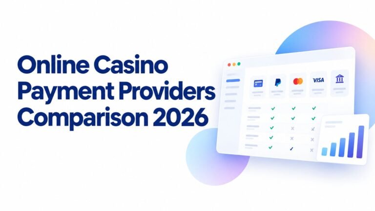 Online Casino Payment Providers Comparison 2026