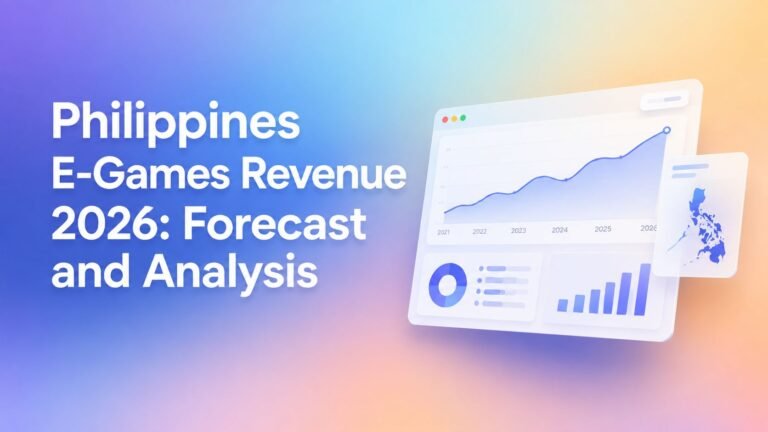 Philippines E-Games Revenue 2026: Forecast and Analysis